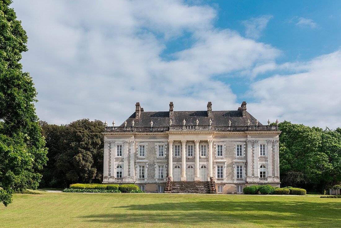 France, Morbihan, Sarzeau, castle of Kerlevenan