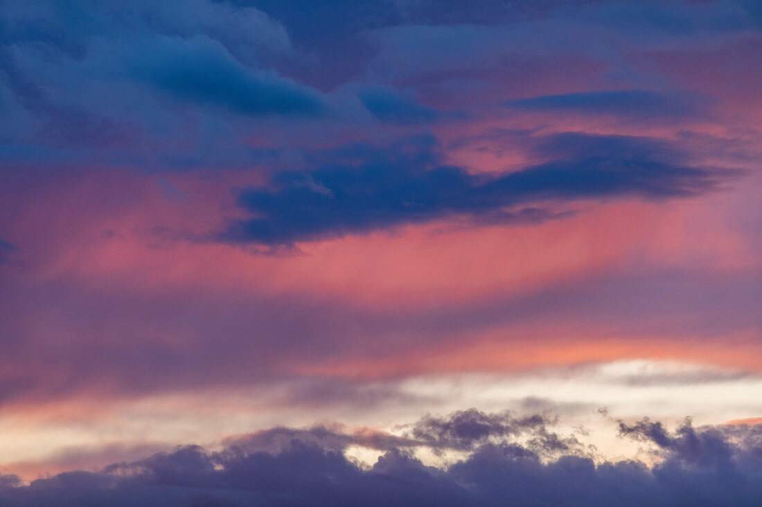 Himmel bei Sonnenuntergang