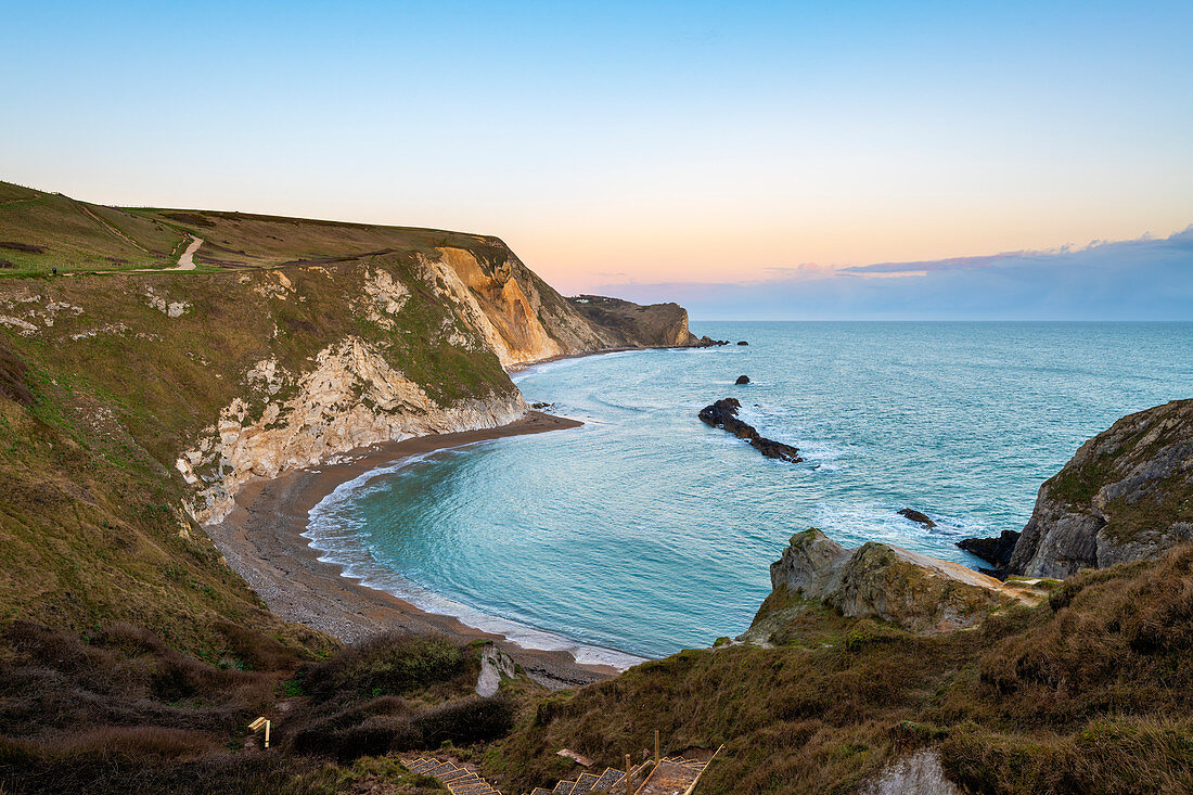 Man O'War beach, Jurassic coast, Dorset, England, UK