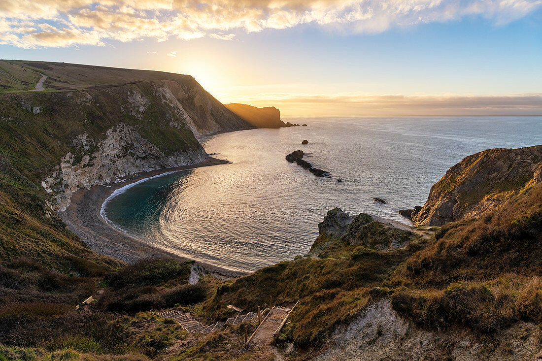 Man O'War beach, Jurassic coast, Dorset, England, UK