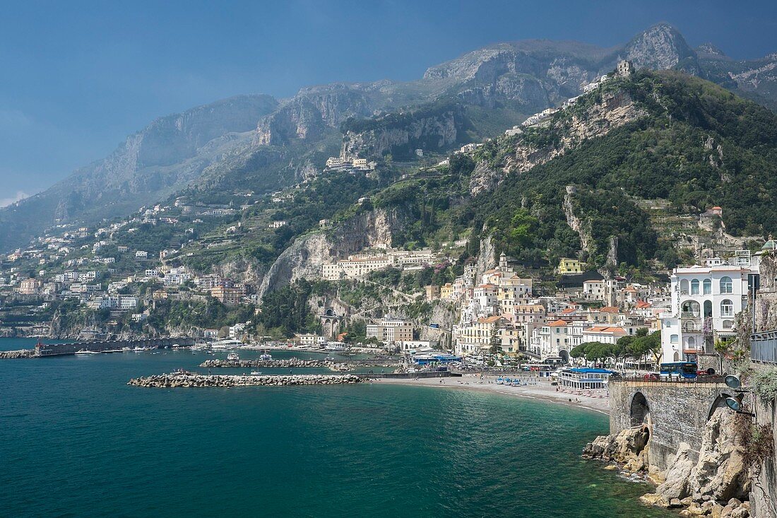 Italien, Region Kampanien, Amalfiküste, UNESCO-Weltkulturerbe, Amalfi