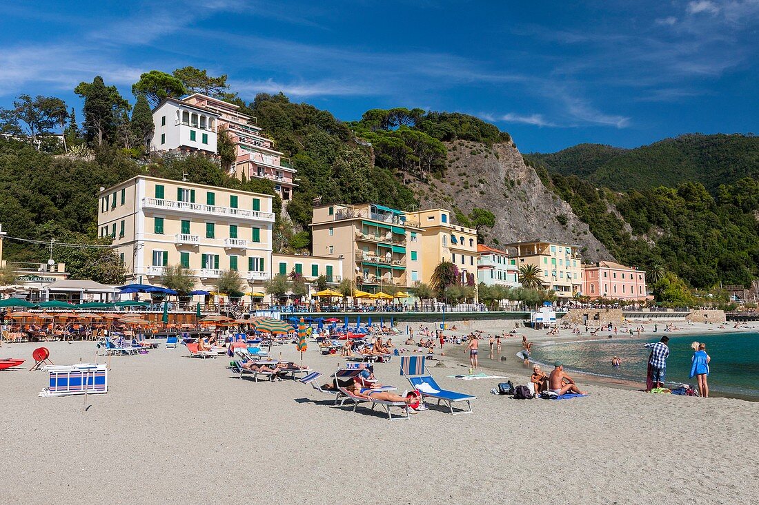 Italy, Liguria, Cinque Terre National Park listed as World Heritage by UNESCO, Monterosso al Mare