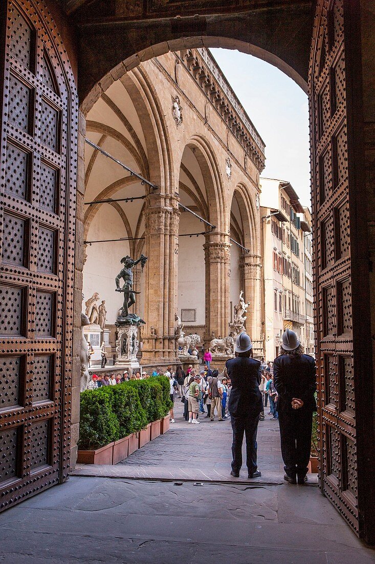 Italien, Toskana, Florenz, Historisches Zentrum, UNESCO-Weltkulturerbe, Palazzo Vecchio