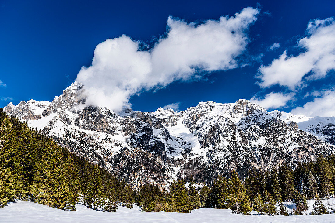 Skitour gehen Pflerschtal, Südtirol, Italien