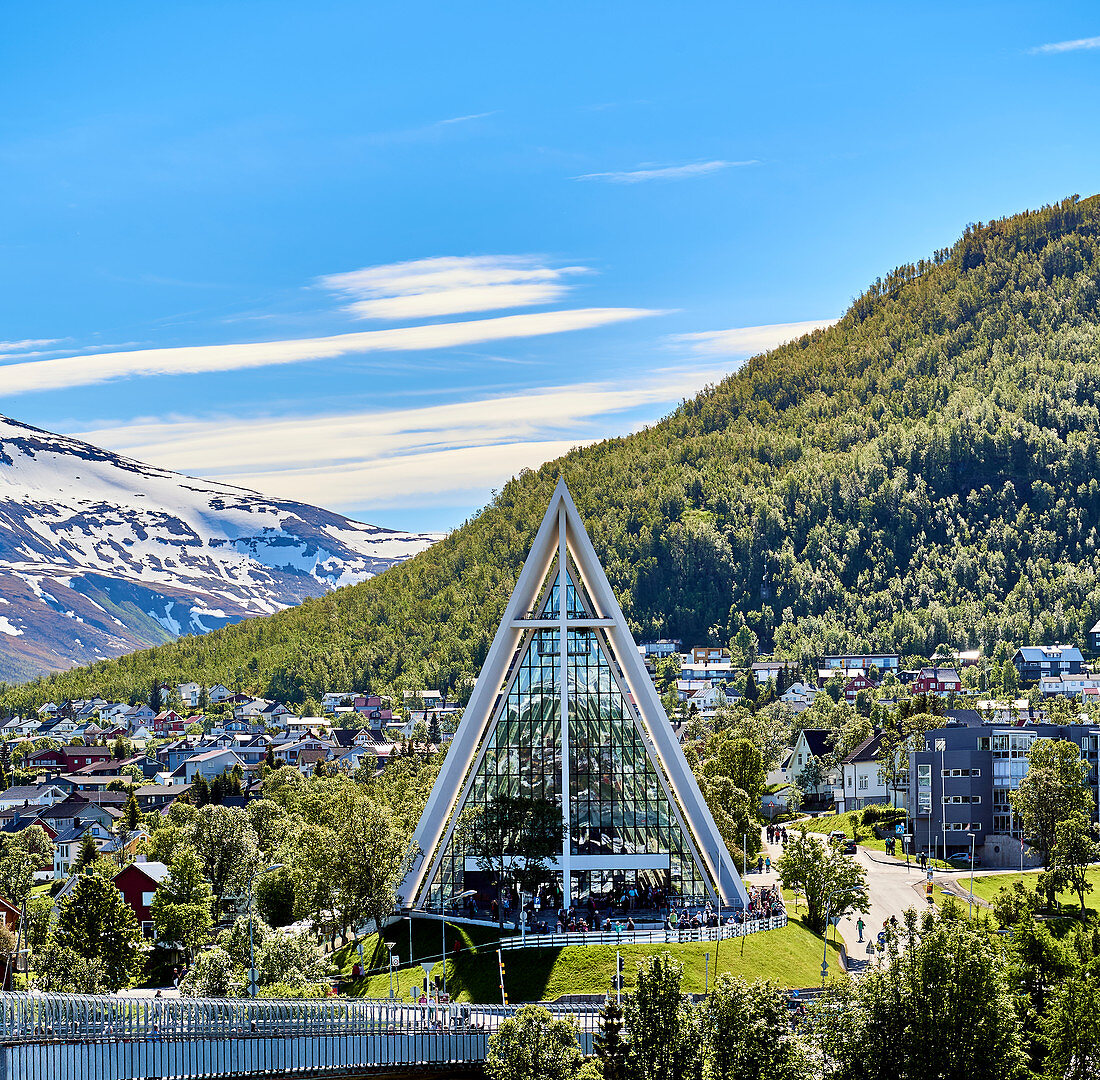 Arctic Cathedral Tomso, Norway, Europe