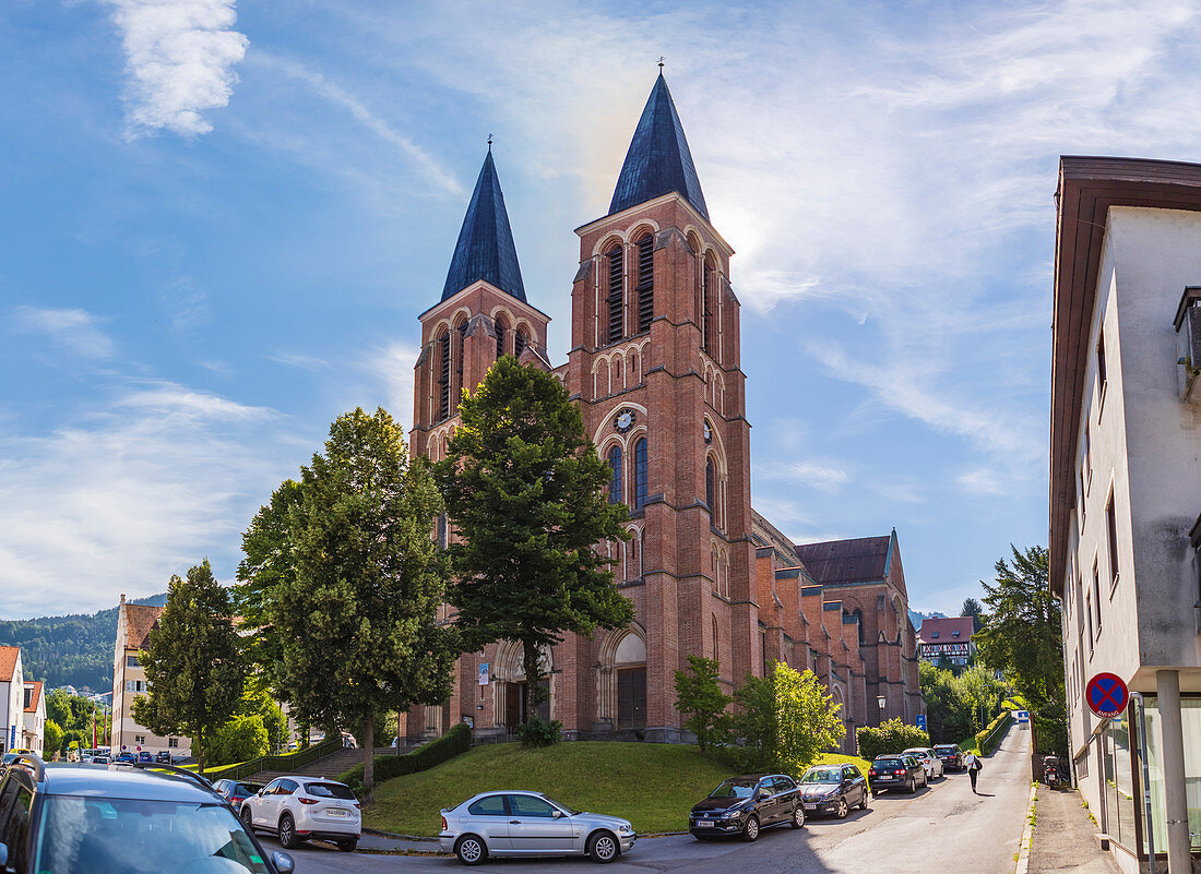 Pfarrkirche Herz Jesu in Bregenz, Vorarlberg, Österreich