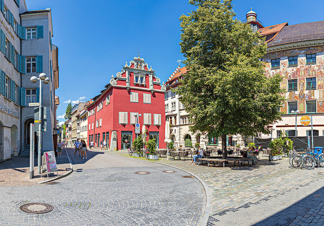 Hussenstraße in Konstanz, Baden-Württemberg, Deutschland