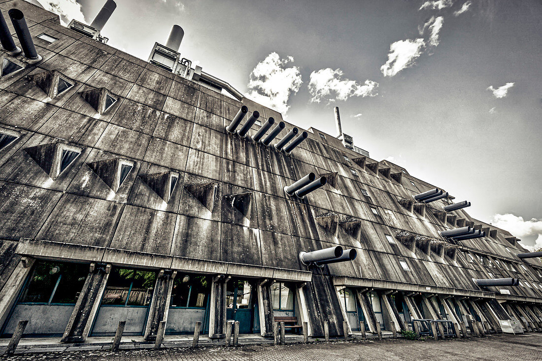 Berlin Steglitz Krahmerstrasse, &quot;Mäusebunker&quot;, central animal testing laboratory, FU-Berlin, Berlin, Germany