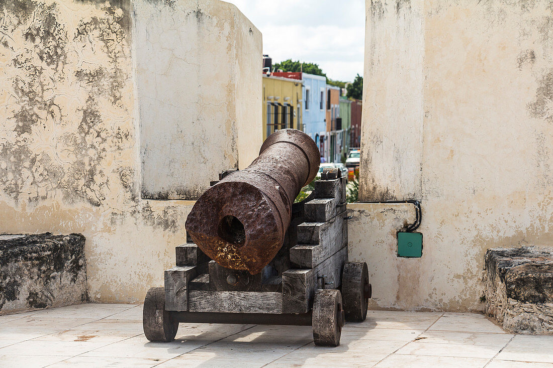 Baluarte de Santa Rosa - Fortress, Campeche, Yucatan Peninsula, Mexico