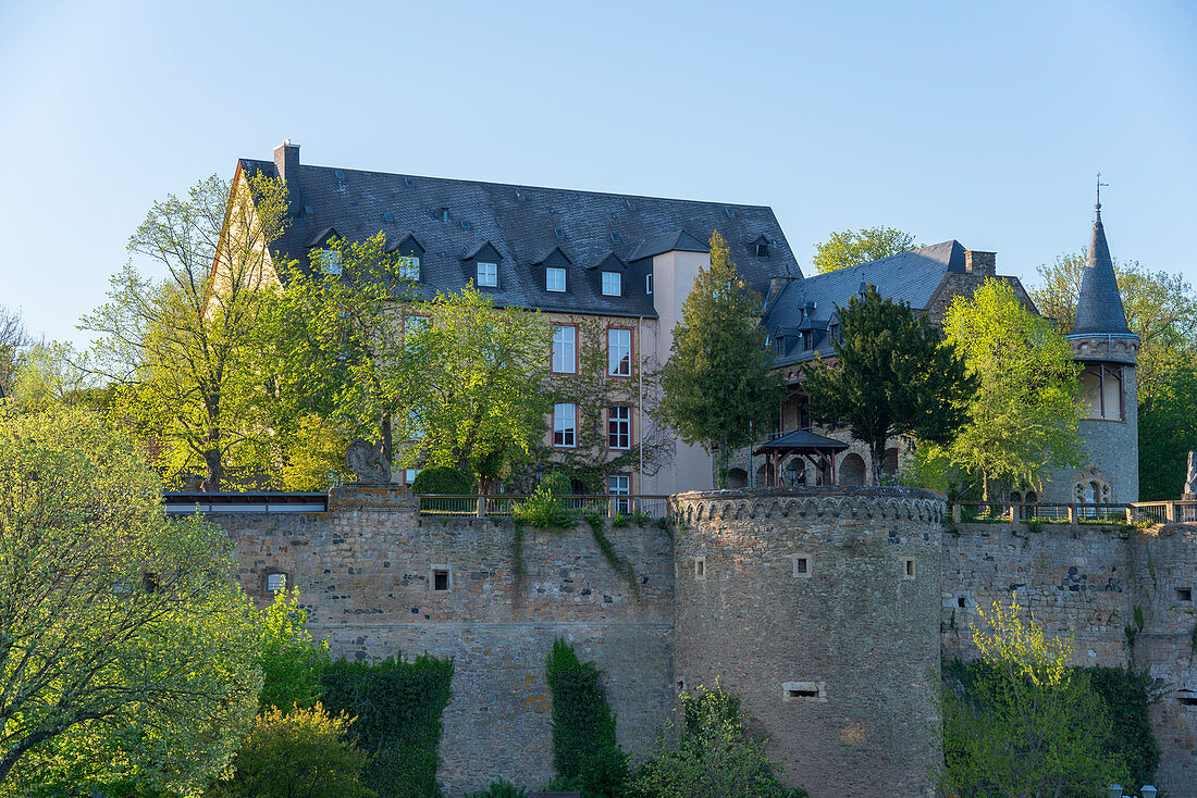 Burg Dhaun in Dhaun, Hunsrück, Rheinland-Pfalz, Deutschland