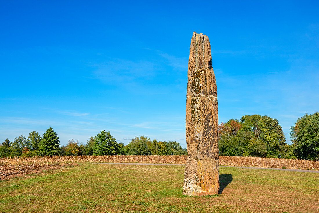 Der Gollenstein bei Blieskastel, Saarland, Deutschland