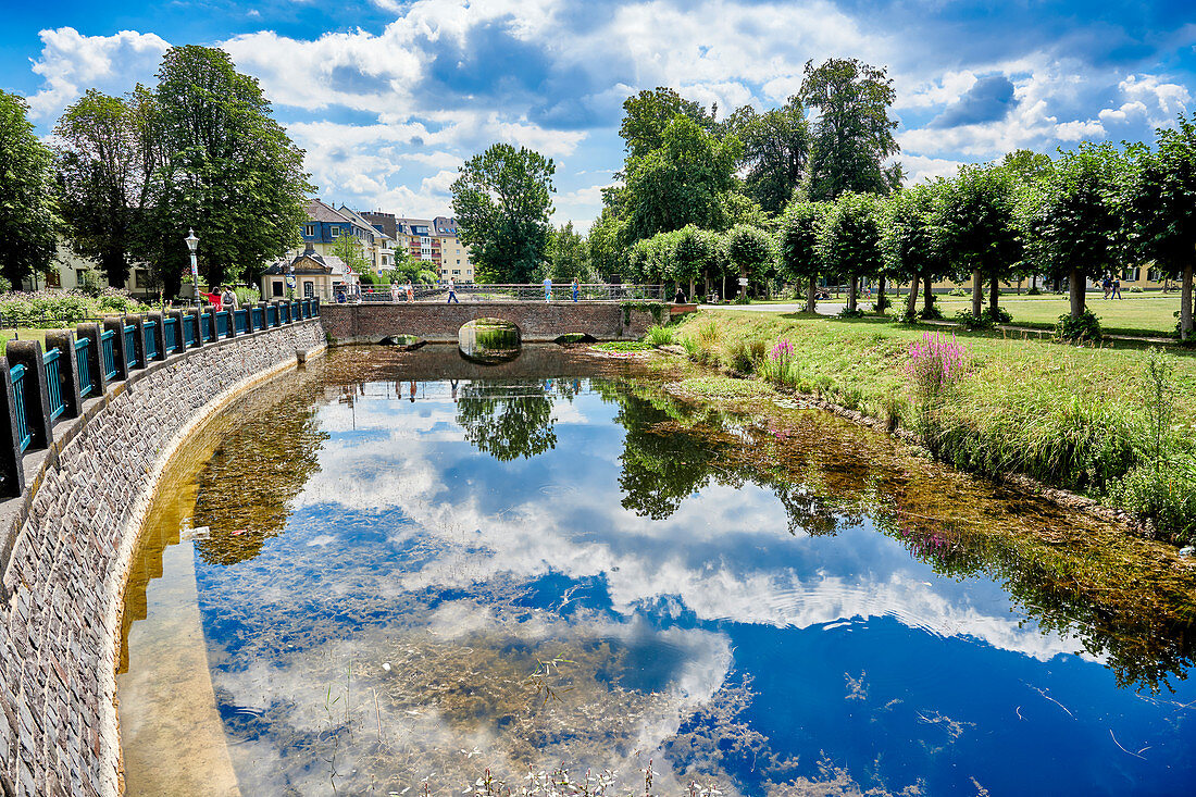 Poppeldorfer Weiher im Sommer, Bonn, NRW, Deutschland