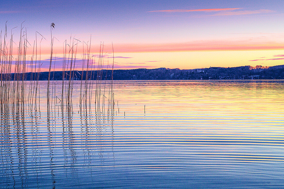Sunrise at Lake Starnberg, Bavaria, Germany