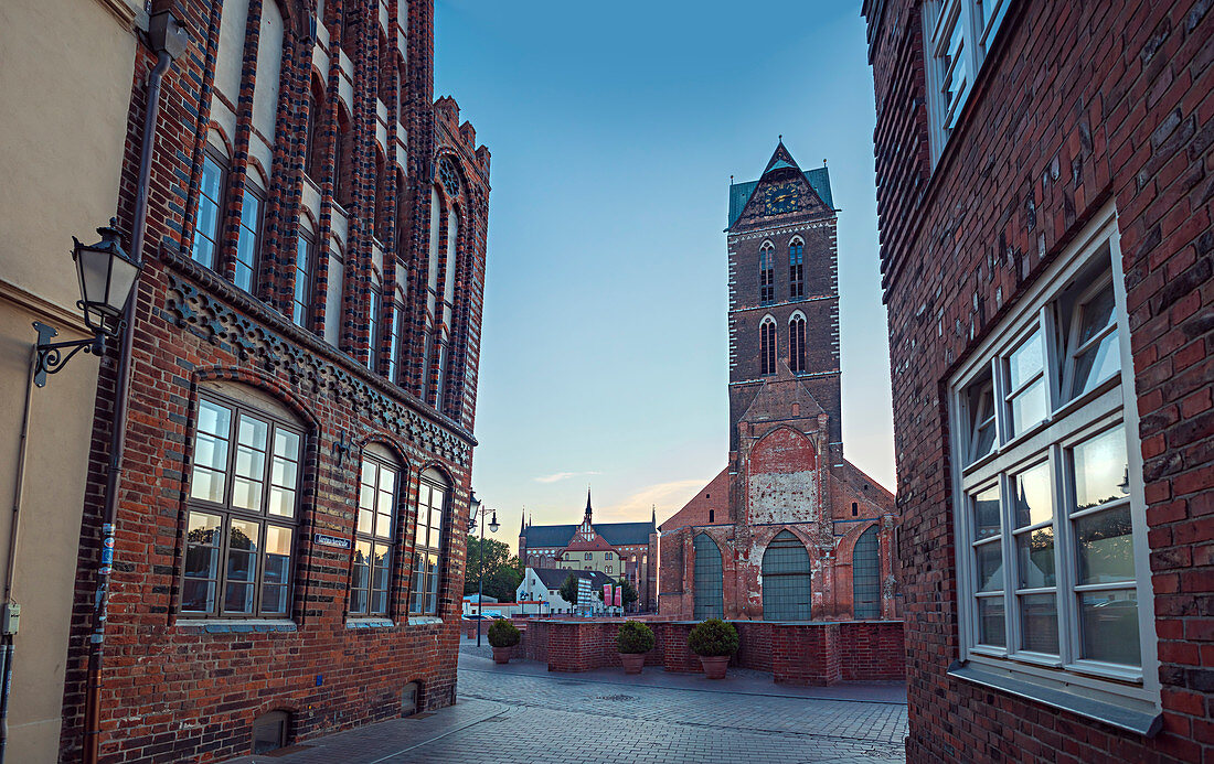 St. Georgen Church in Wismar, Mecklenburg-Western Pomerania, Germany