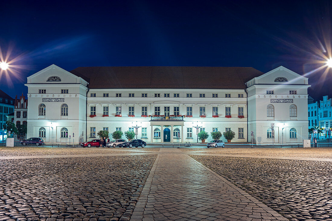 Rathaus von Wismar, Mecklenburg-Vorpommern, Deutschland