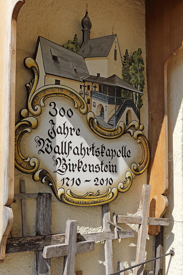 Devotional objects, place of pilgrimage Birkenstein, near Fischbachau, Leitzachtal, Upper Bavaria, Bavaria, Germany
