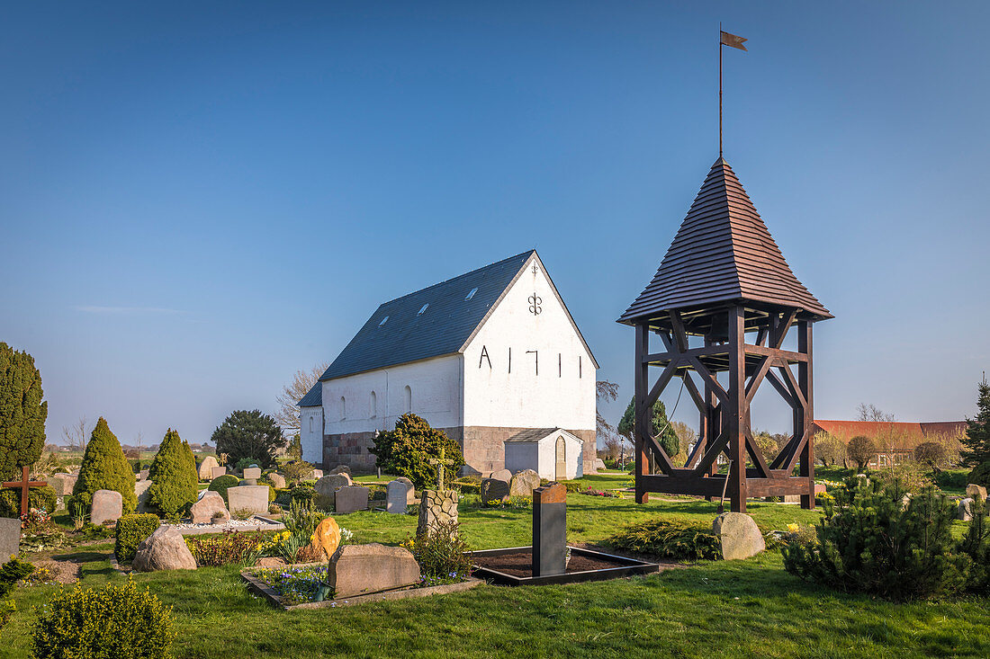 Church of St. Martin zu Morsum, Sylt, Schleswig-Holstein, Germany