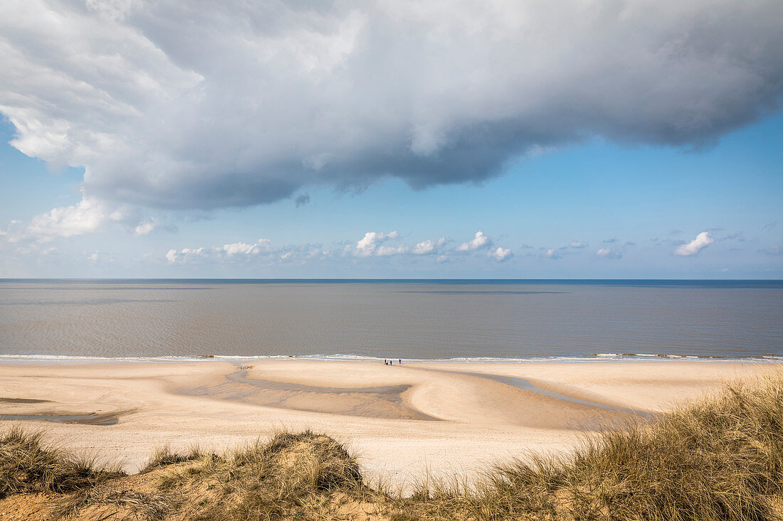 Weststrand am Roten Kliff in Kampen, Sylt, Schleswig-Holstein, Deutschland