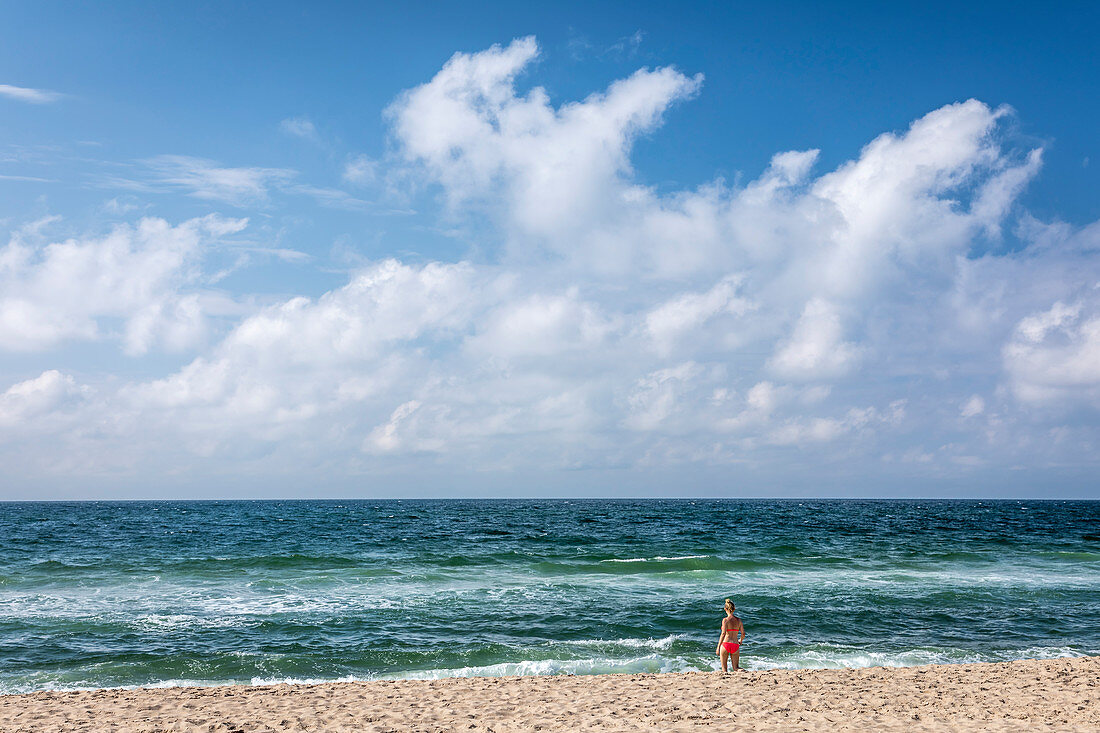 West beach of Rantum, Sylt, Schleswig-Holstein, Germany