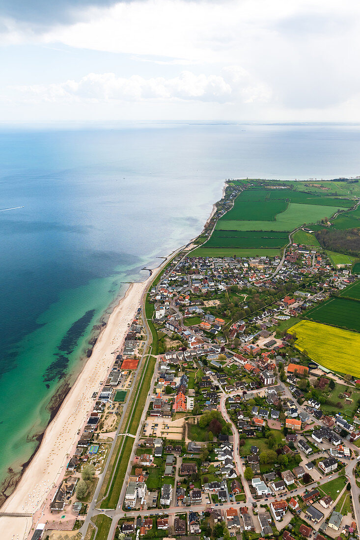 Dahme from the air, Baltic Sea, … – License image – 71338212 ❘ Image  Professionals