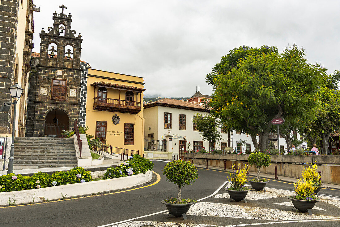 Historischer Stadtkern im Ort "La Orotava", Teneriffa, Spanien