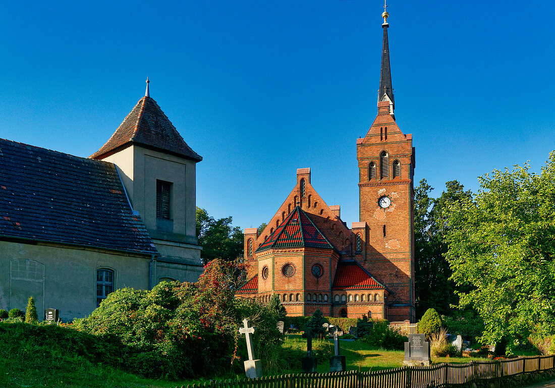 Churches in Golm, Potsdam, Brandenburg State, Germany