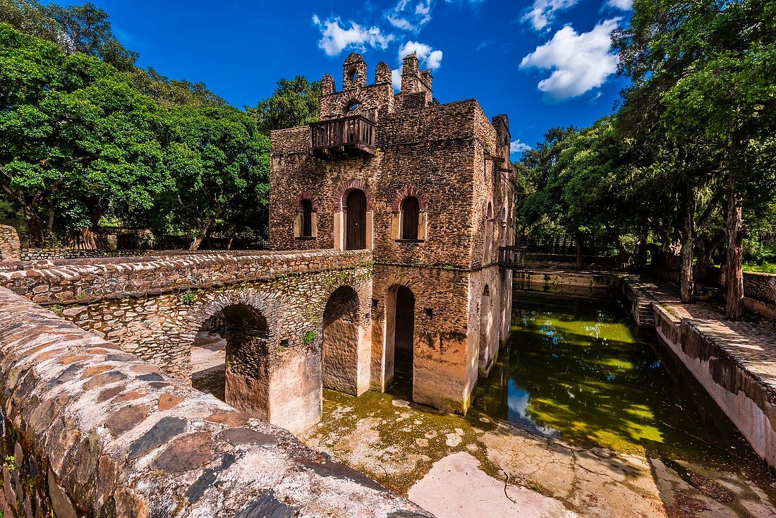 Das Bad des Kaisers Fasilidas, Gondar, Äthiopien