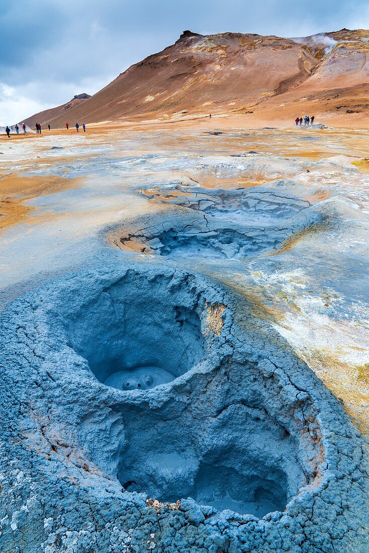 Geothermal field of Hverir, Northwestern Region, Iceland