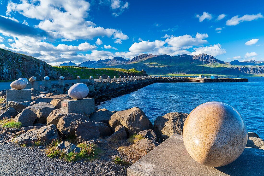 Eggin í Gleðivík by Sigurður Guðmundsson, Eastern Region, Iceland