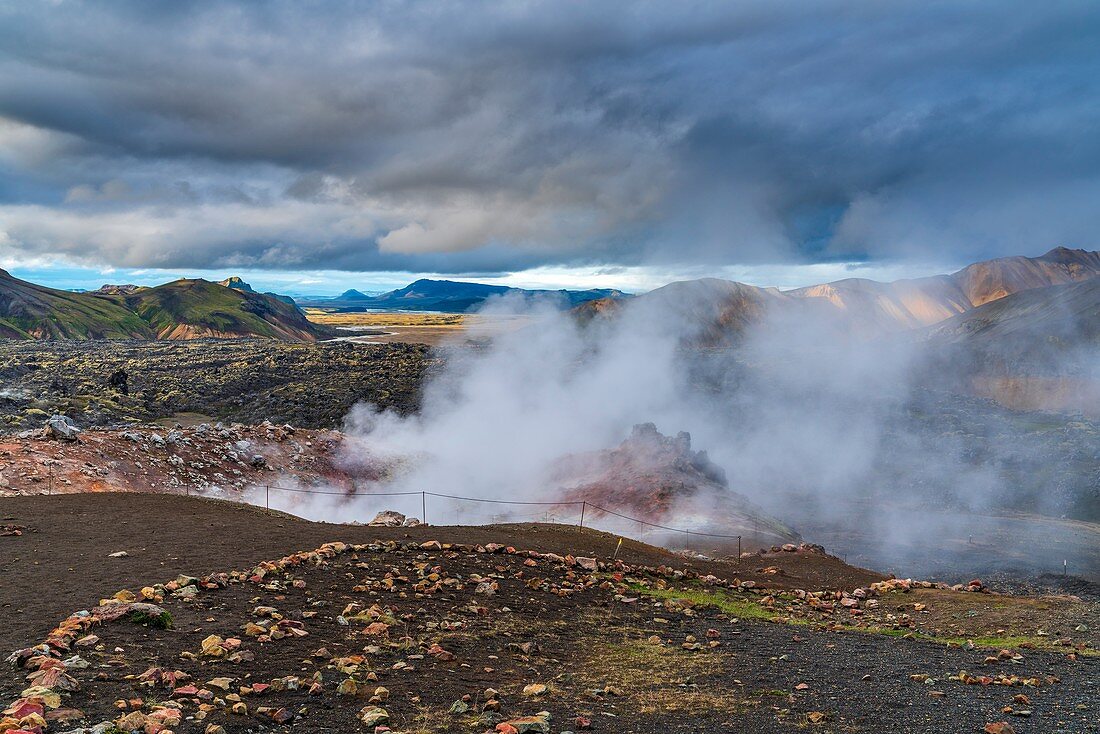 Landmannalaugar, Fjallabak Nature Reserve, Highlands of Iceland, Southern Region, Iceland