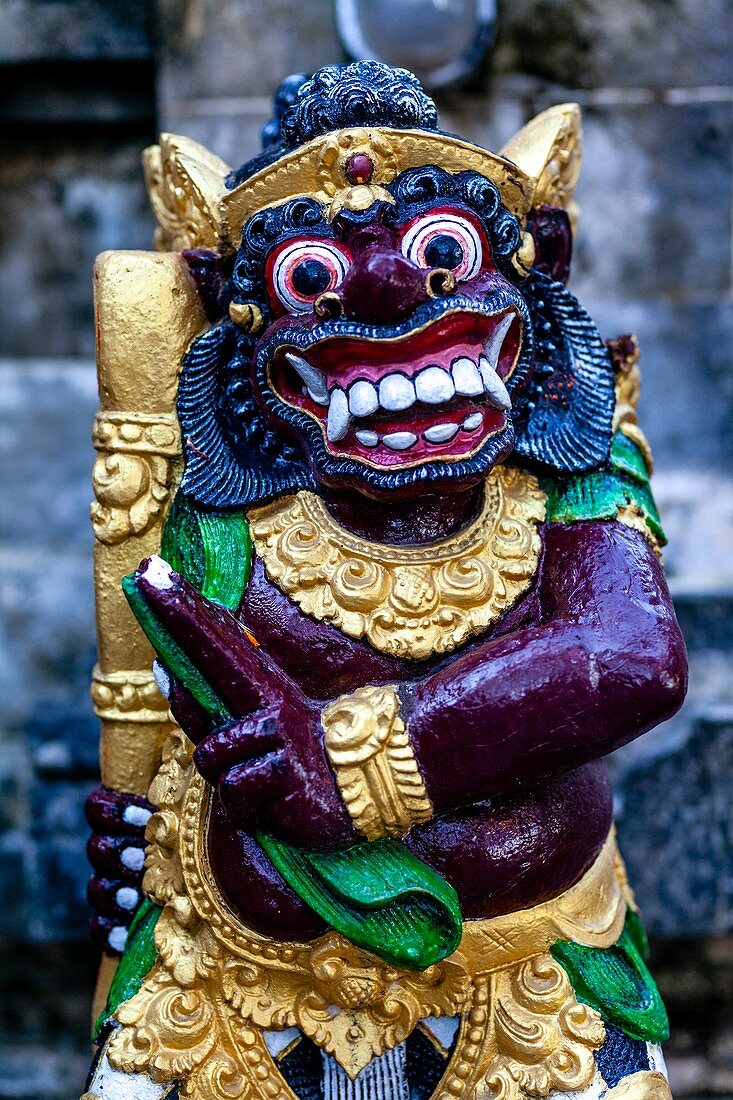 Temple Statues, Sanur, Bali, Indonesia.