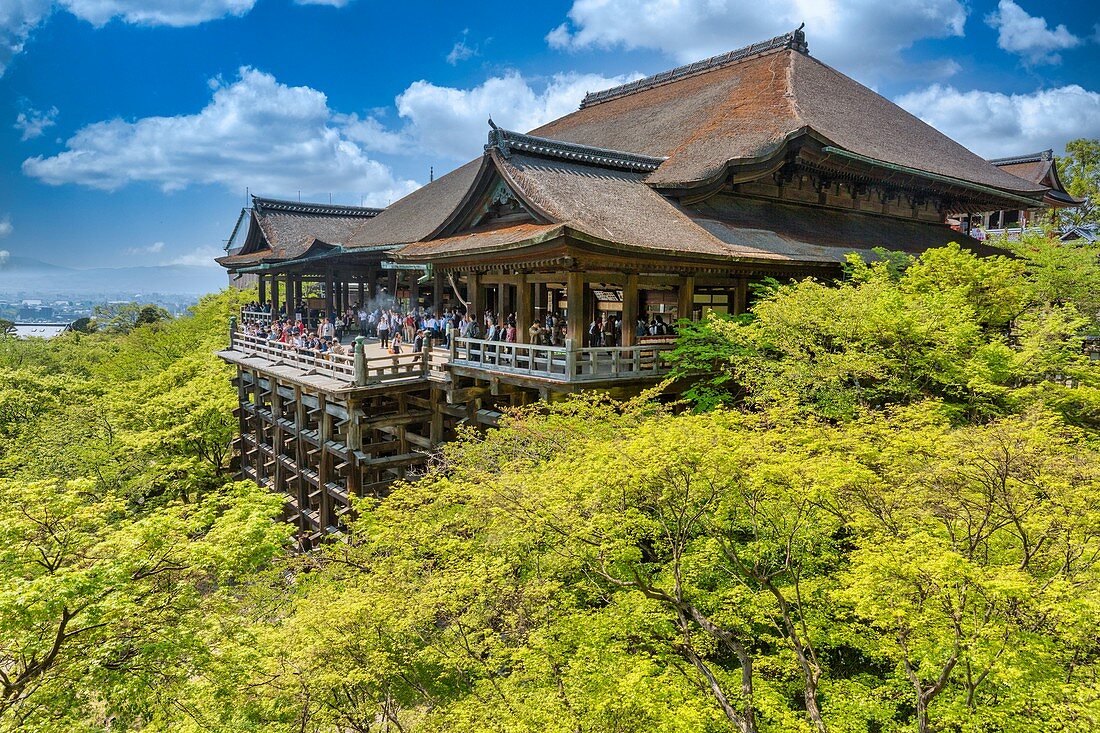 Kyoto, Japan, Kiyomizu-dera Schrein