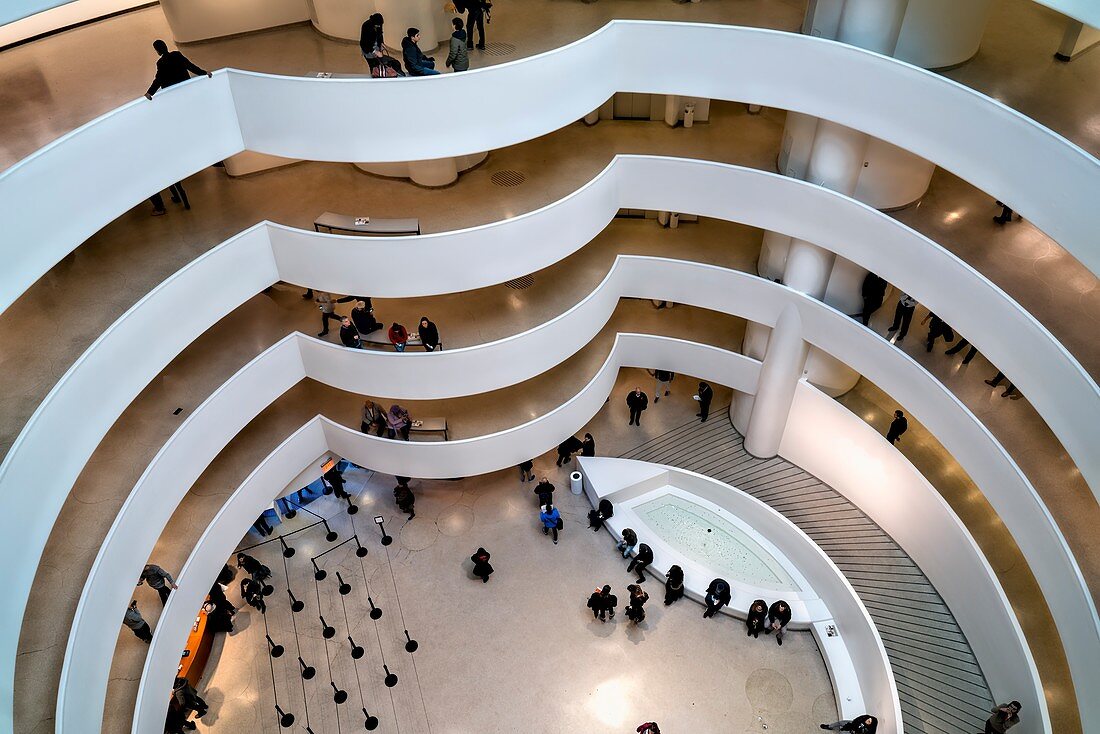 New York, Manhattan, Solomon Guggenheim Museum