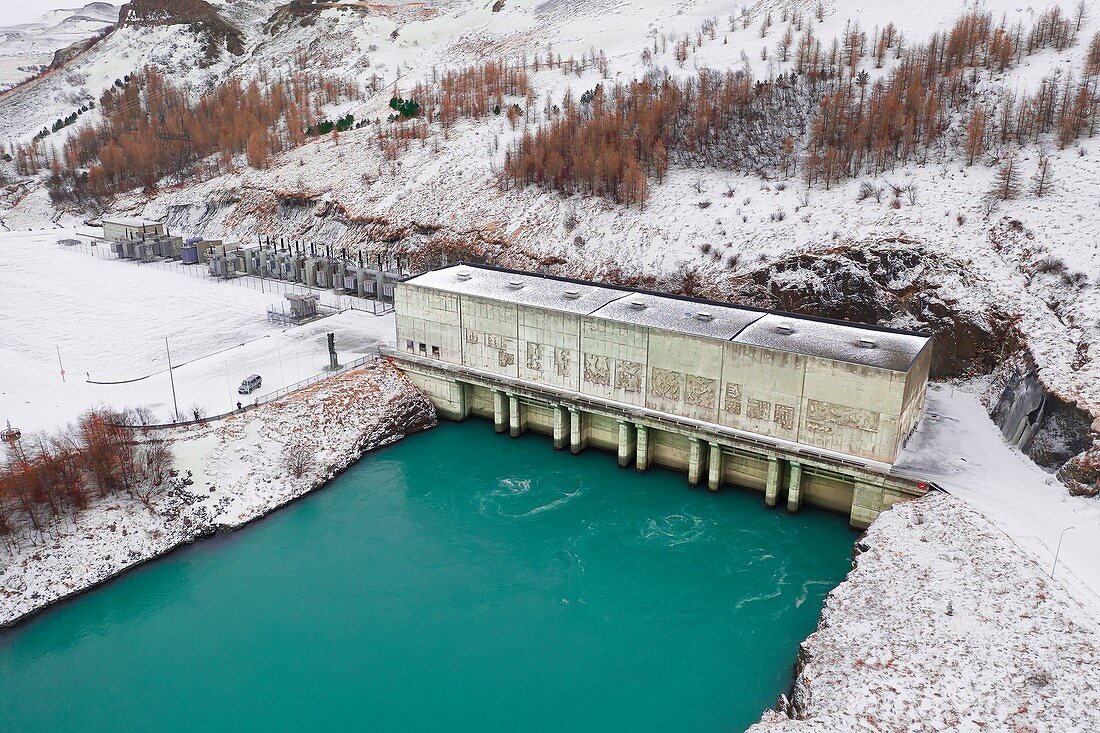 Burfellsvirkjun Hydro Power Plant, Thjorsardalur, Iceland