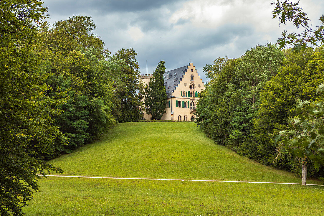 Schloss Rosenau in Coburg, Bayern, Deutschland