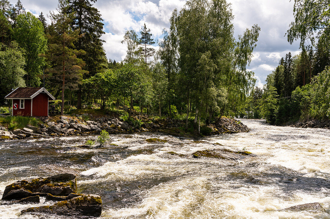 Rapids at Bengtfors, Dalarna, Sweden
