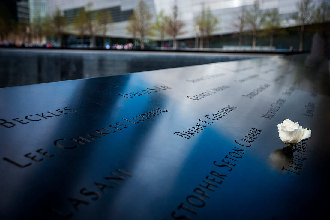 National September 11 Memorial, New York City, Manhattan, USA, Nordamerika