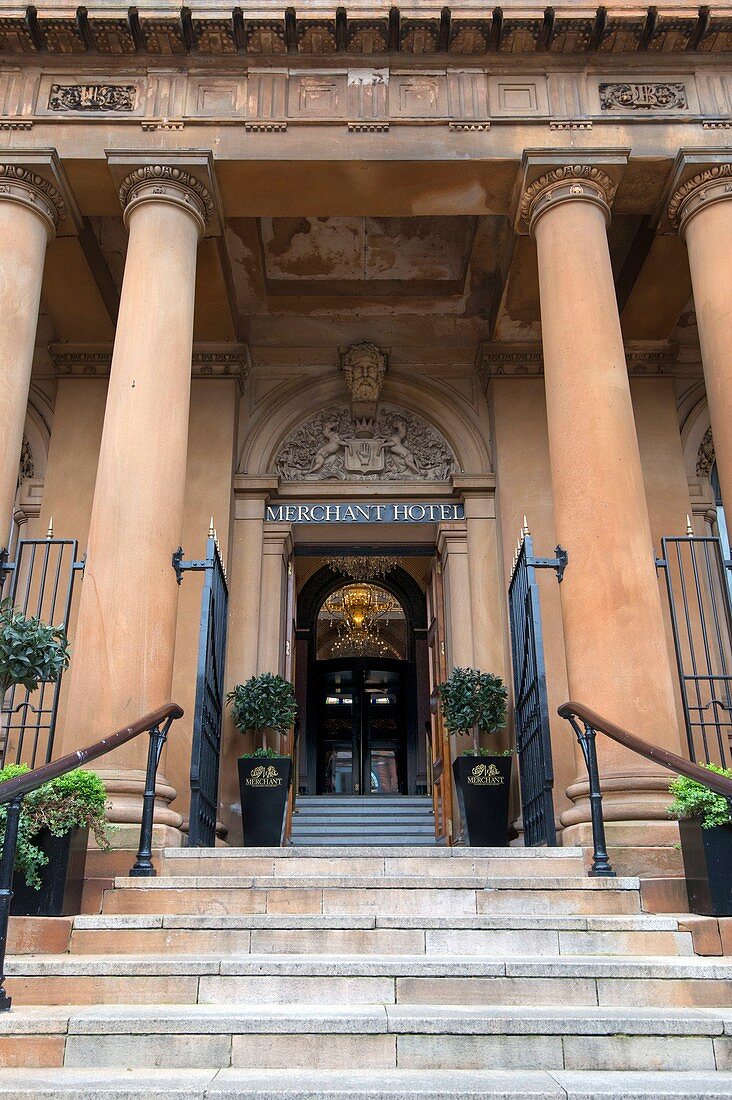 Vereinigtes Königreich, Nordirland, Belfast, das 5-Sterne-Hotel 'The Merchant' im alten Gebäude der Ulster Bank im Bereich der Kathedrale
