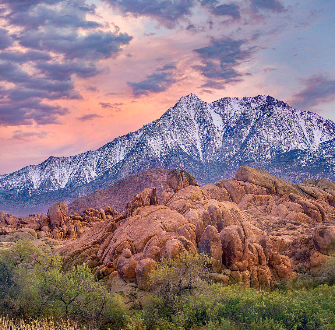 Sierra Nevada, Alabama Hills, Kalifornien, USA