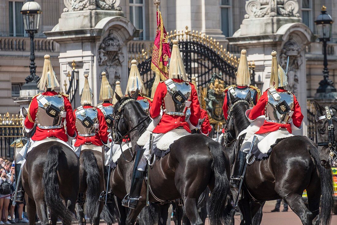 United Kingdom, London, Buckingham palace, the changing of the Guard