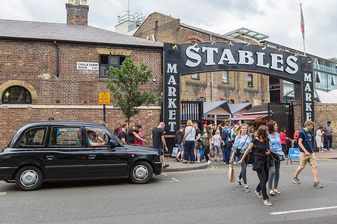 United Kingdom, London, Camden, Sunday's Stables market