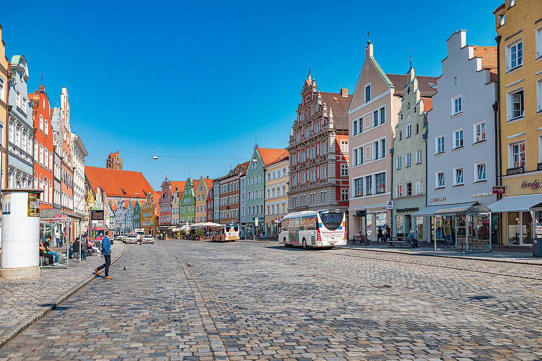 Old town of Landshut, Bavaria, Germany