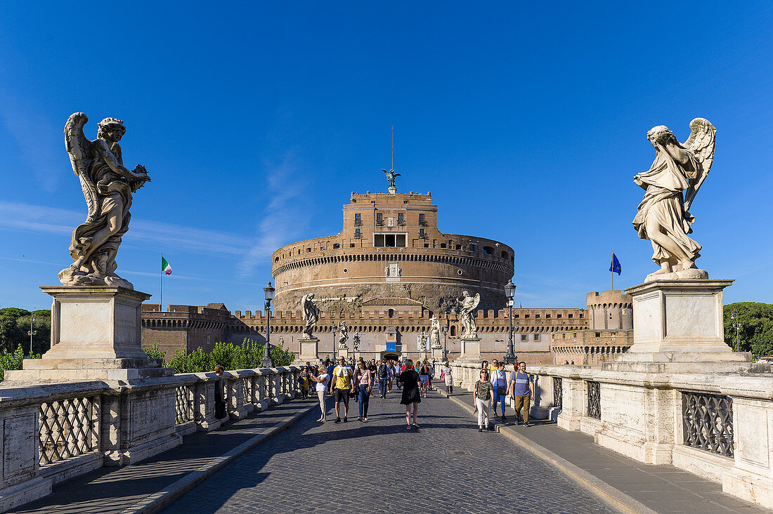 Die Engelsburg in Rom, Italien