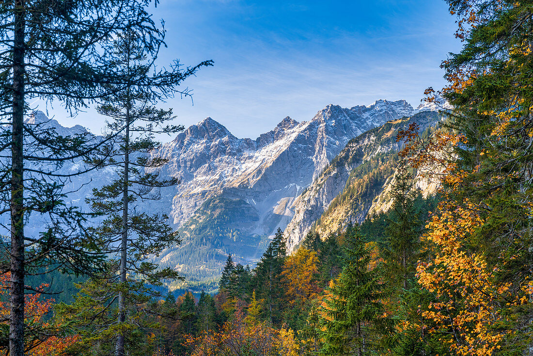 Autumn in the Karwendel, Hinterriss, Austria