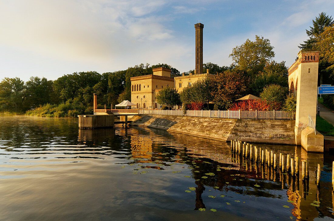 Jungfernsee, Havel, Meierei im Neuen Garten, Potsdam, Land Brandenburg, Deutschland