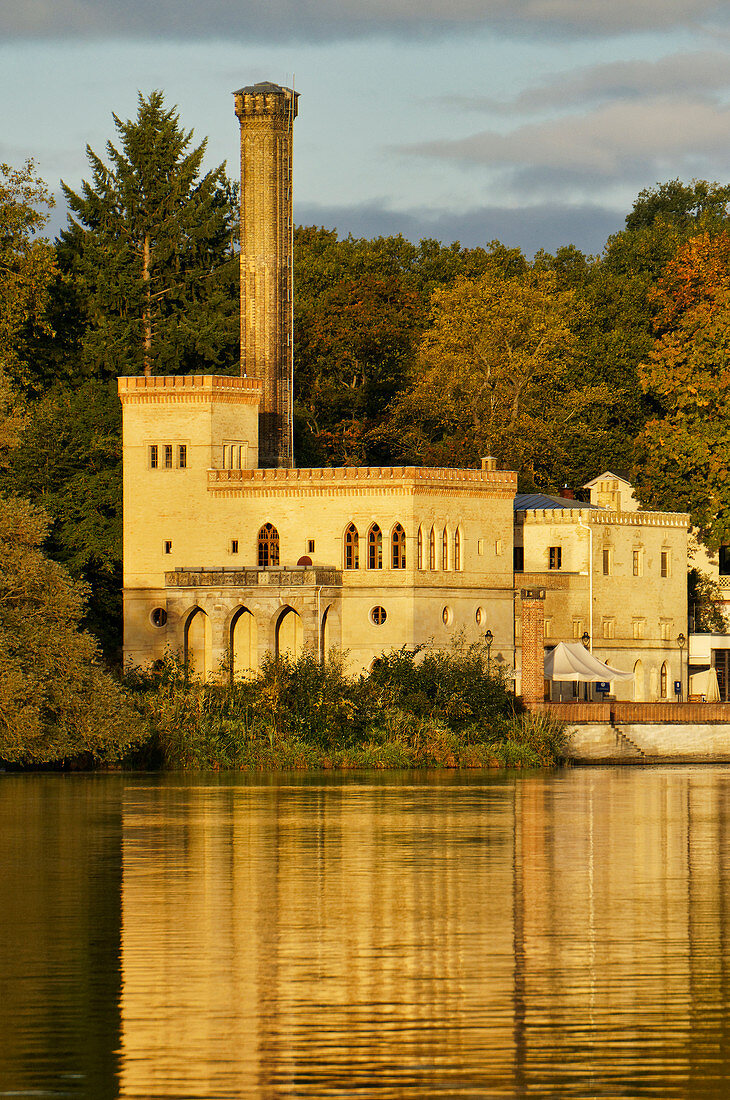 Jungfernsee, Havel, Meierei im Neuen Garten, Potsdam, Land Brandenburg, Deutschland