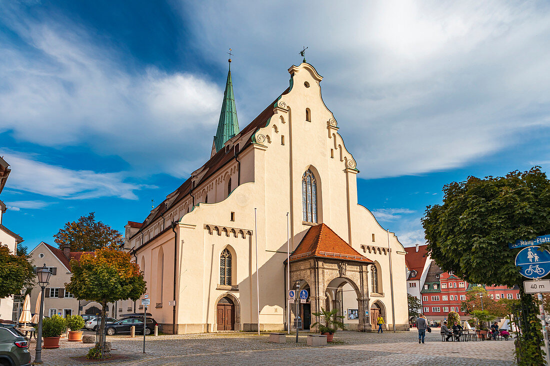 St.-Mang-Kirche in Kempten, Bayern, Deutschland