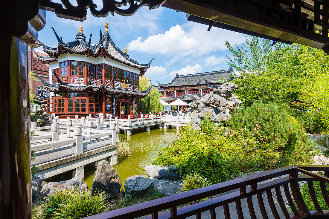 YU Garden, Hamburg Deutsch-Chinesisches Wirtschafts- und Kulturzentrum, Rotherbaum, Hamburg, Deutschland