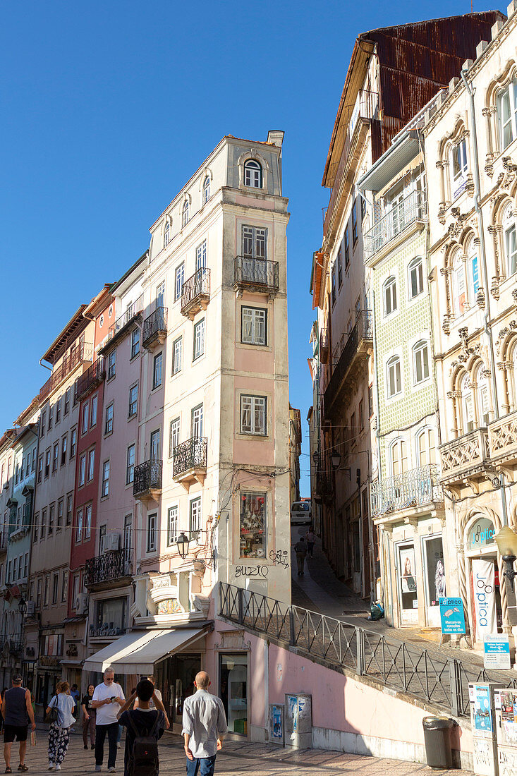 Die Paläste der Altstadt von Coimbra, Bezirk Coimbra, Region Centro, Portugal