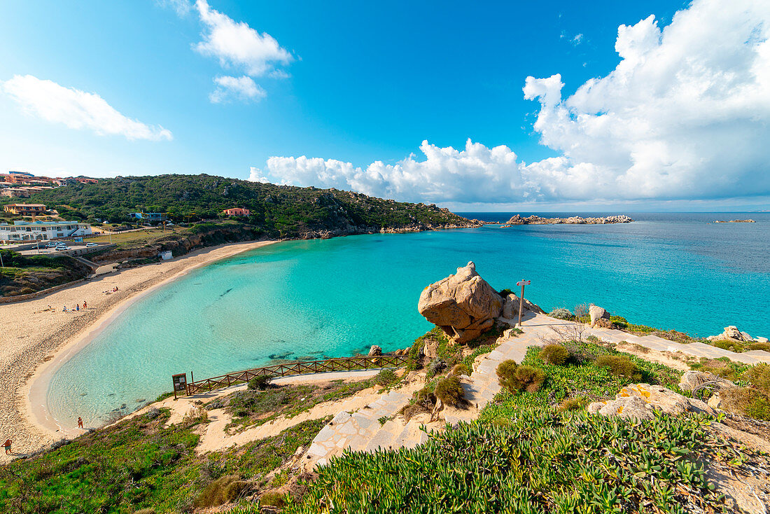 Rena Bianca beach, Santa Teresa di Gallura, Sassari province, Sardinia, Italy, Europe.